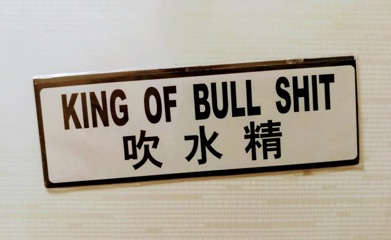 King of bullshit