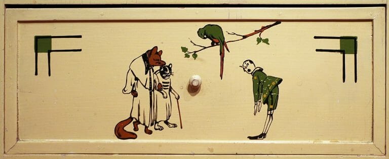 "il gatto e la volpe", the cat and the fox, or the soul of ad